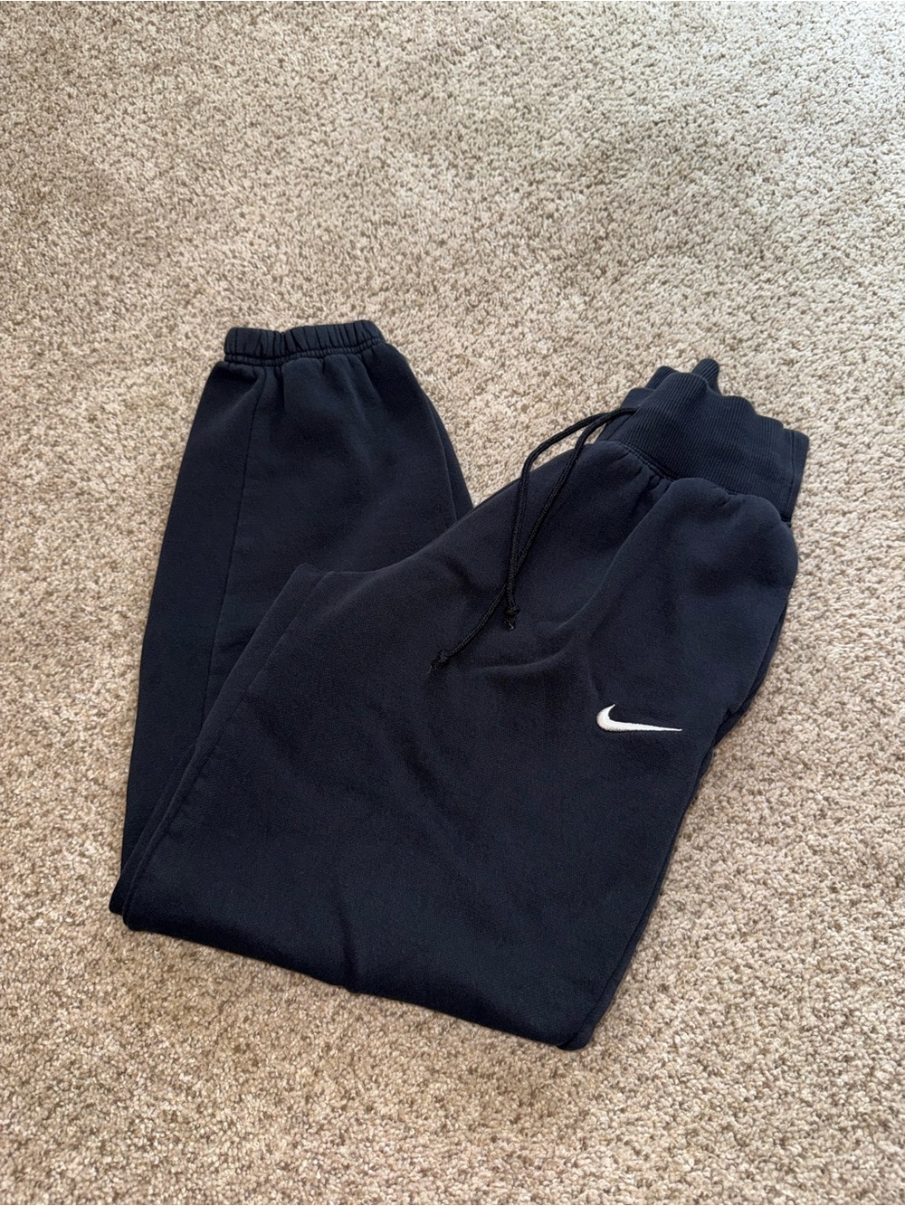 Nike Black oversized Sweatpants